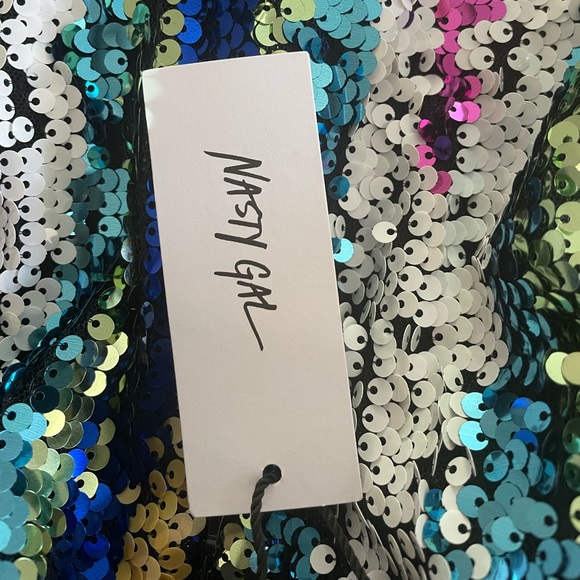Nasty Gal Multicolor Sequin Jumpsuit - Picture 5 of 5